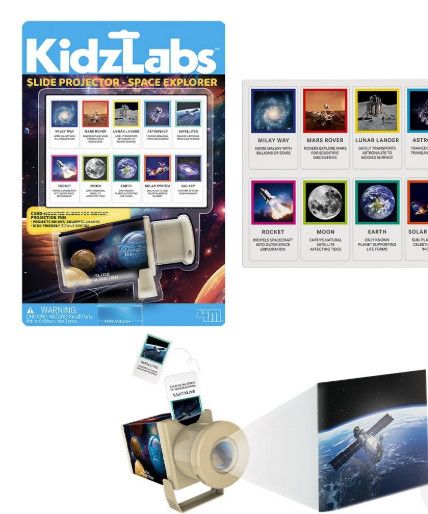 KIDZLABS SPACE SLIDE PROJECTOR