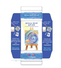 GALAXY GLOW ART EASEL