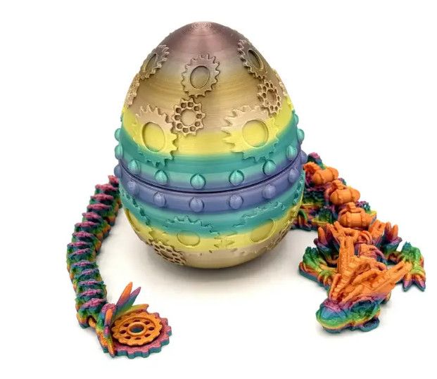 MYSTERY STEAMPUNK DRAGON EGG
