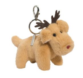 REINDEER MUZZLE BAG CHARM