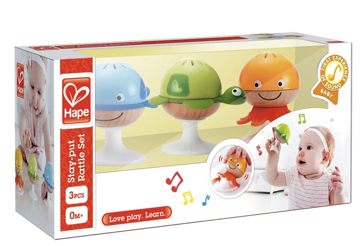 STAY PUT RATTLE SET