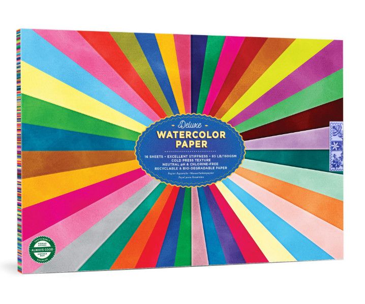 WATERCOLOR PAPER RAINBOW DELUXE