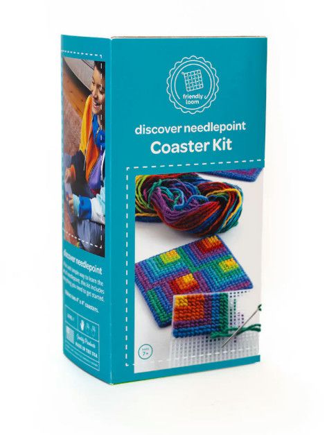 NEEDLEPOINT COASTER KIT