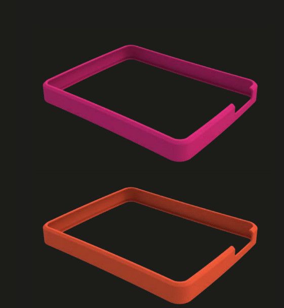 SILICON BUMBER PINK OR ORANGE