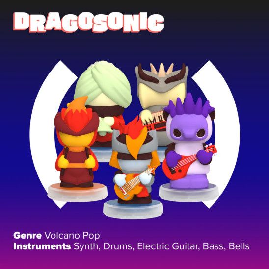 BAND DRAGOSONIC VOLCANO POP