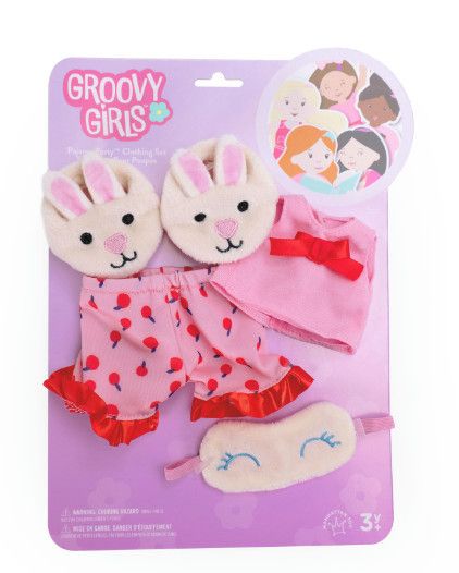 GROOVY GIRLS PAJAMA CLOTHING SET
