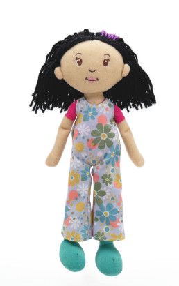 GROOVY GIRLS DAISY (LIGHT BEIGE SKIN, BLACK HAIR)