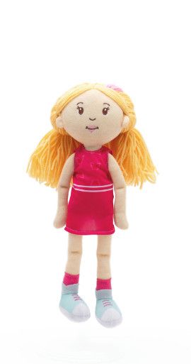 GROOVY GIRLS ROSE (PEACH SKIN, BLONDE HAIR)