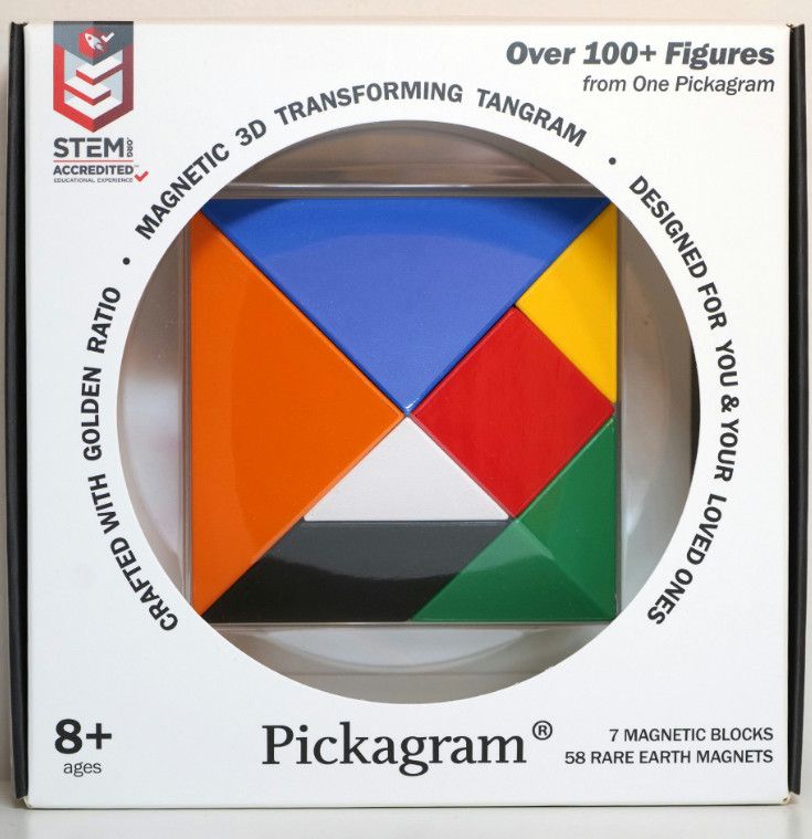 PICKAGRAM MAGNETIC 3D ART TANGRAM PUZZLE