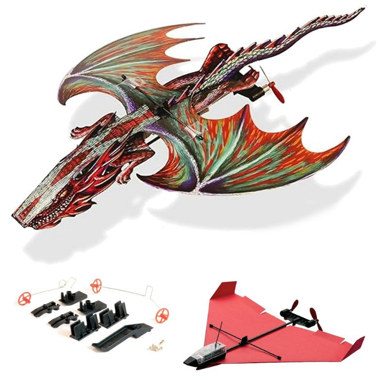 DRAGON SMARTPHONE CONTROLLED PAPER AIRPLANE KIT