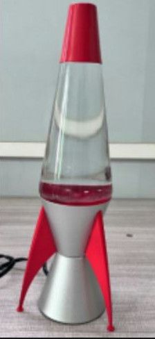 RETRO ROCKET LAVA® LAMP ASTROSURGE RED