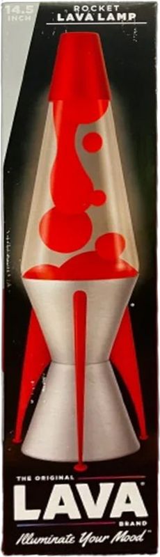 RETRO ROCKET LAVA® LAMP ASTROSURGE RED