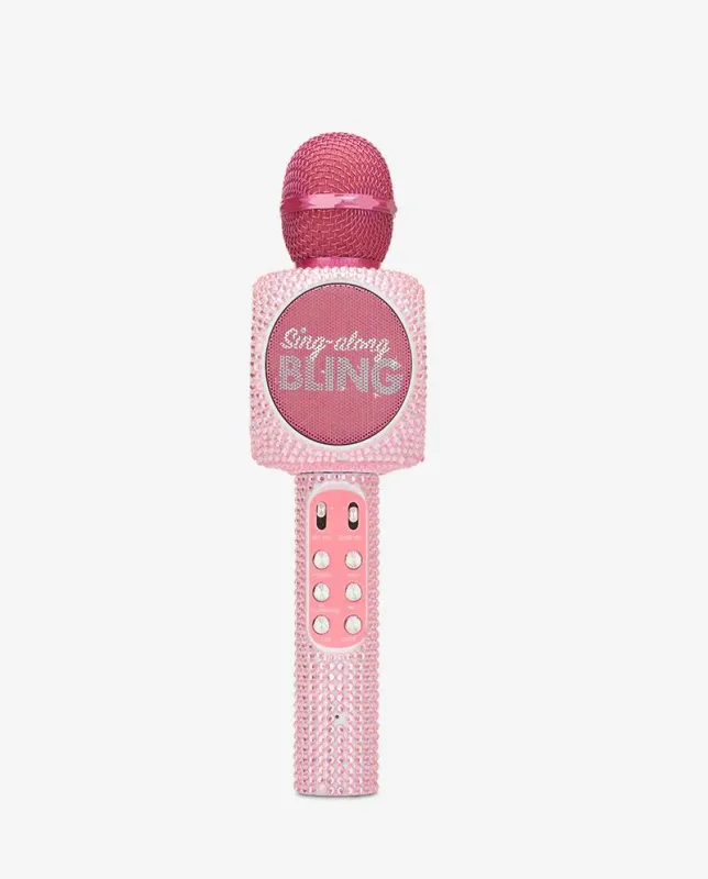 MICROPHONE BLING PINK
