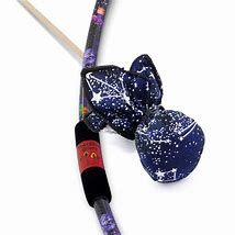 BOW W/ 2 ARROWS BLUE GALAXY