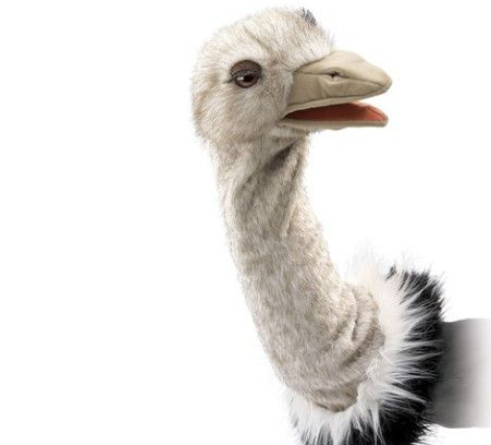 OSTRICH STAGE PUPPET