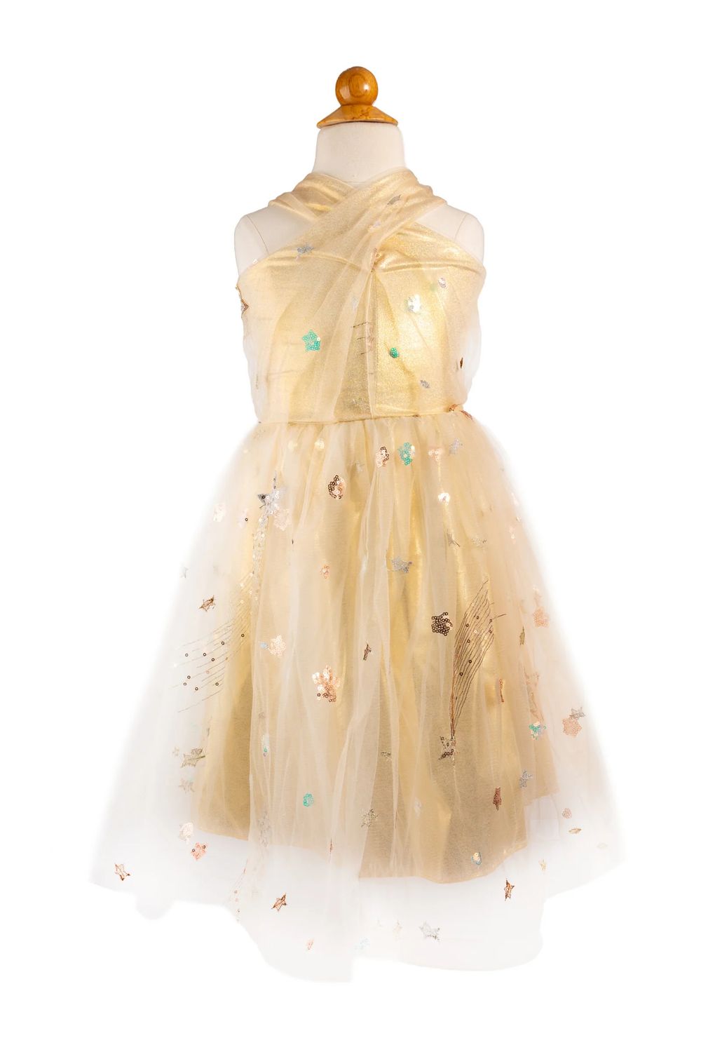 SILVER &amp; GOLD ERAS DRESS 3-4