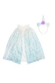 UNICORN SPARKLE CAPE &amp; HEADBAND 4-6