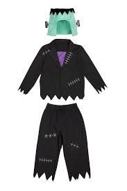 MONSTER MASH COSTUME W/ TOP, PANTS &amp; HEADPIECE 3-4