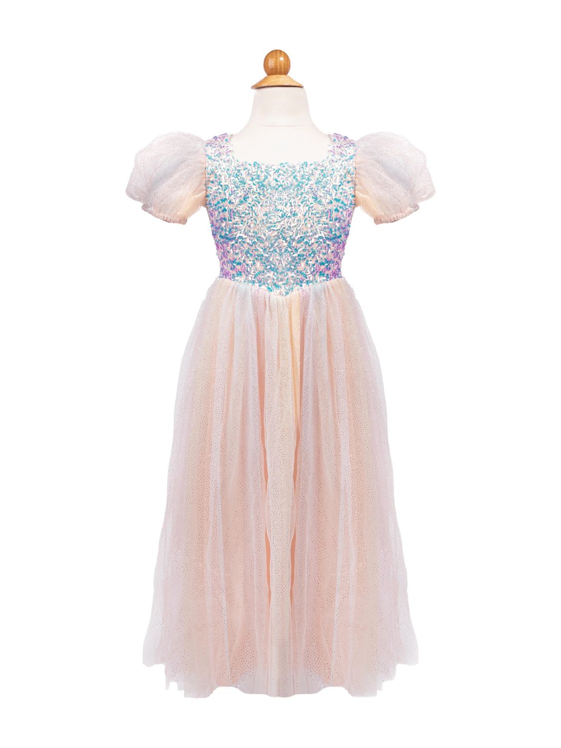 RAINBOW SHERBERT SPARKLE DRESS 3-4