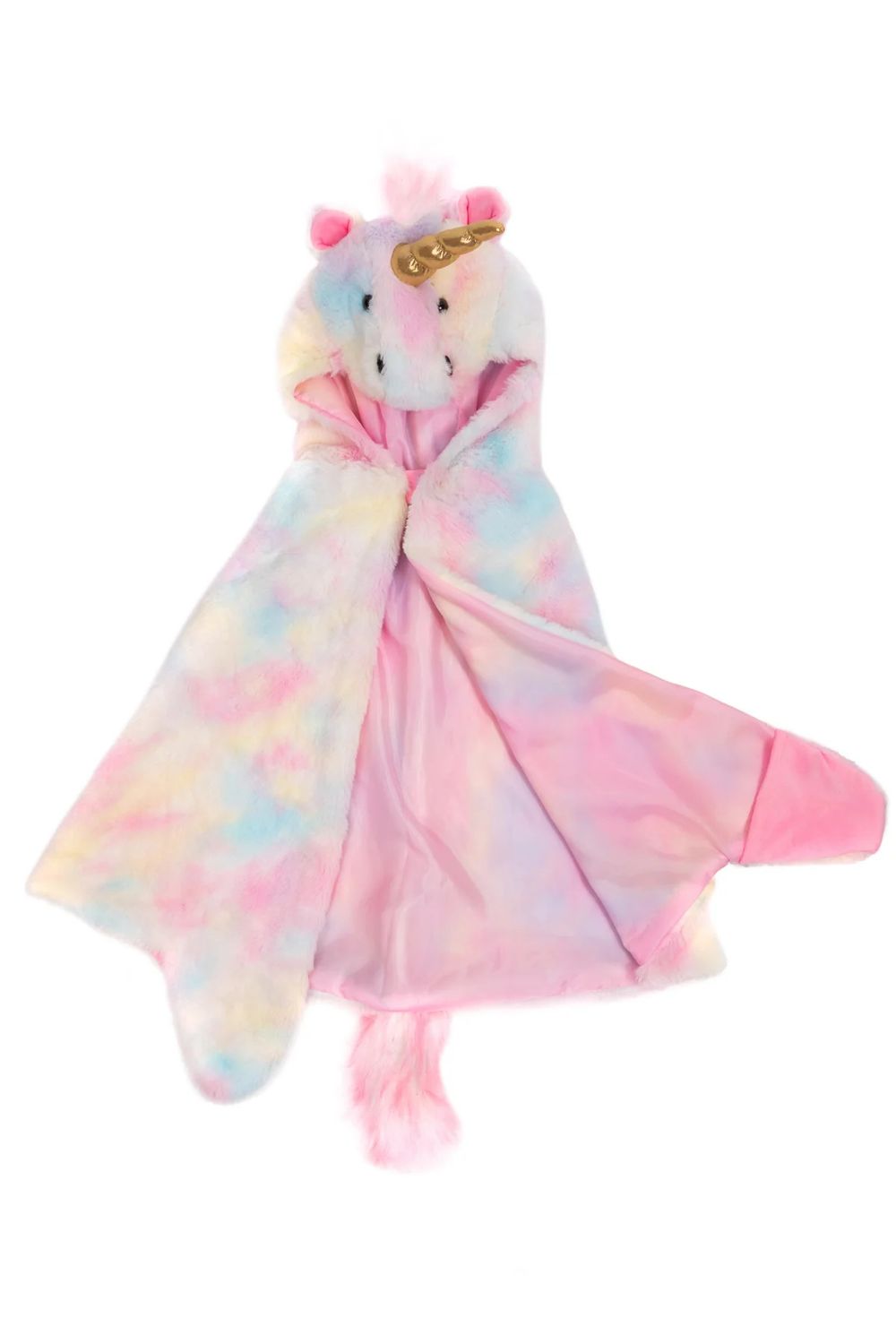 UNICORN CUDDLE CAPE RAINBOW 2-3