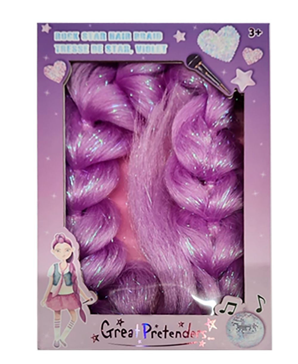 ROCK STAR HAIR BRAID PURPLE