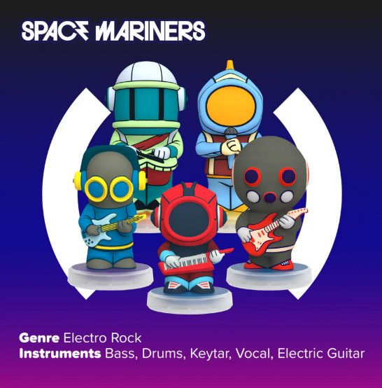 BAND SPACE MARINERS ELECTRO ROCK