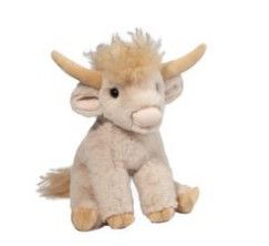 LADDIE CREAM HIGHLAND COW SOFT