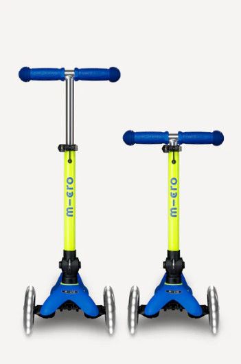 NEON CANARY YELLOW DELUXE FOLDABLE LED MINI