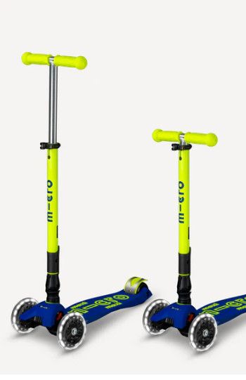 NEON CANARY YELLOW DELUXE FOLDABLE LED MAXI