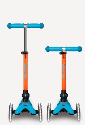 NEON SUNSET ORANGE DELUXE FOLDABLE LED MINI
