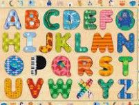 ABC INTL WOODEN PUZZLE