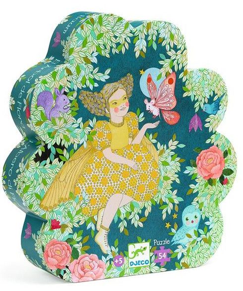 FLORA'S TREE SILHOUETTE PUZZLE 54 PC