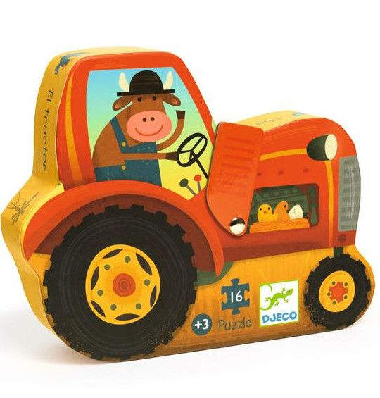 MINI SILHOUETTE TRACTOR PUZZLE