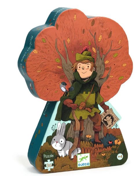ROBIN HOOD SILHOUETTE PUZZLE 36 PC