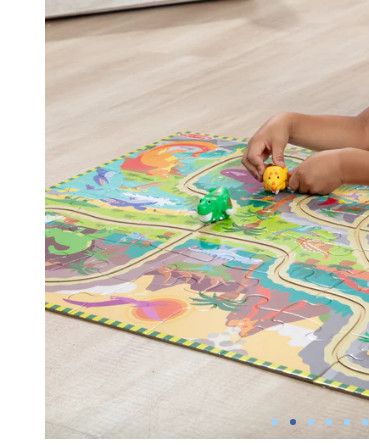 DINOSAUR ADVENTURE TRACK FLOOR PUZZLE