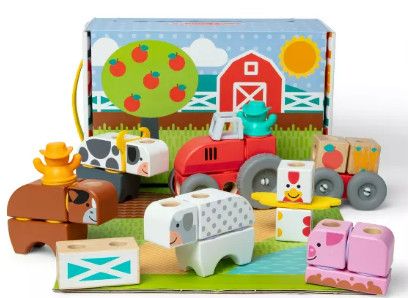 FARM BLOCKABLES PLAY SET