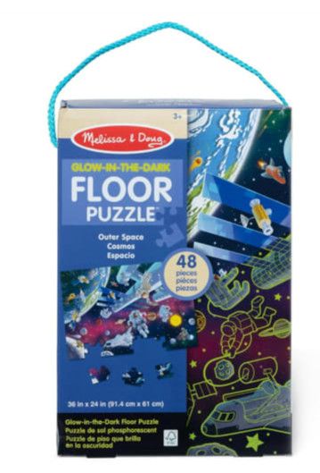 OUTER SPACE GLOW IN THE DARK PUZZLE