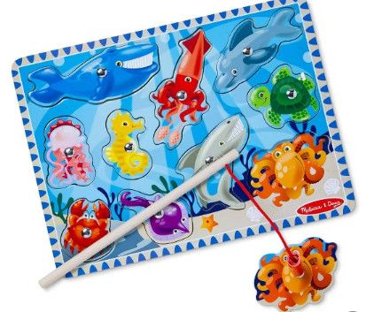 FISHING MAGNETIC PUZZLE GAME 10 PC