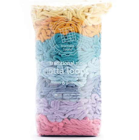 COTTON LOOPS BAG MAKES 6 FOR 7" BOTANICALS