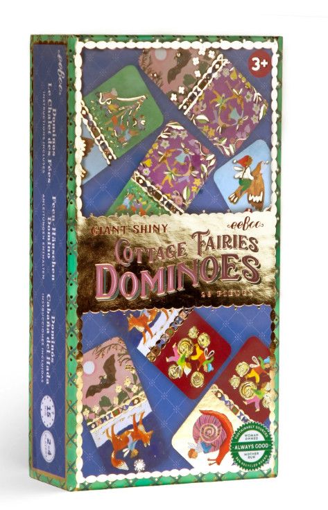 COTTAGE FAIRIES GIANT SHINY DOMINOES