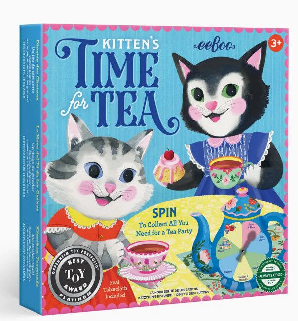 KITTEN'S TIME FOR TEA SPINNER GAME
