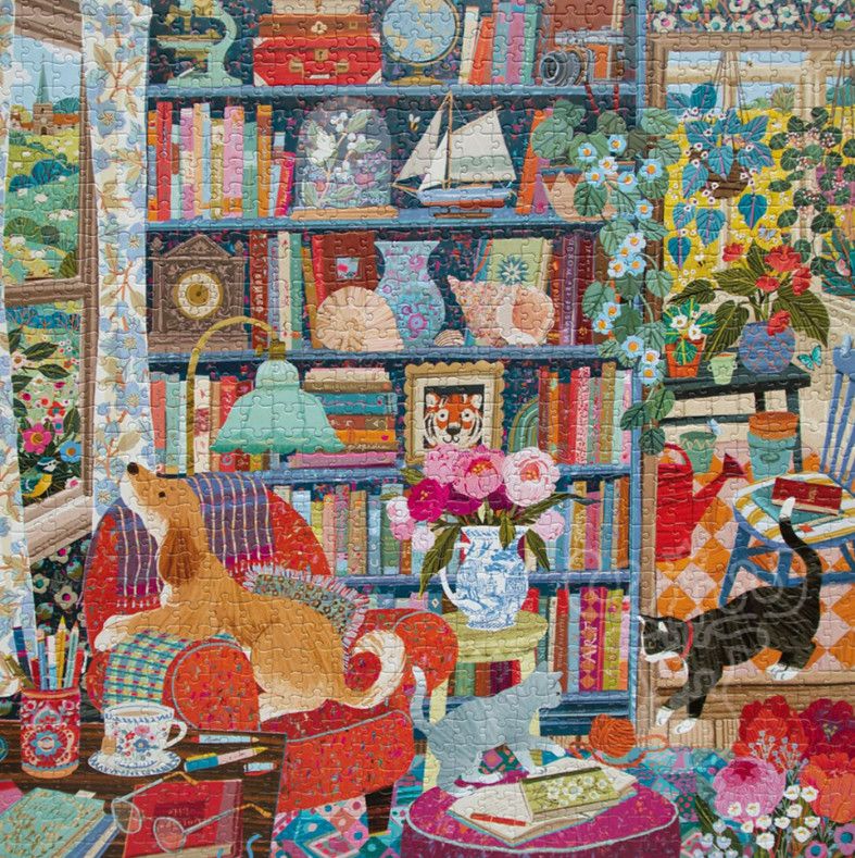 ENGLISH COTTAGE LIBRARY 1000 PC