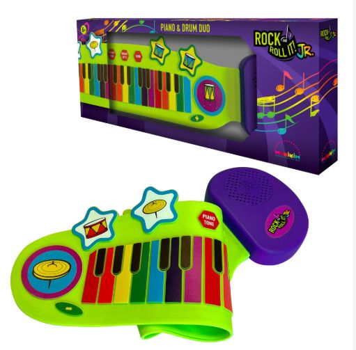 ROCK &amp; ROLL IT PIANO RAINBOW PIANO &amp; DRUM DUO