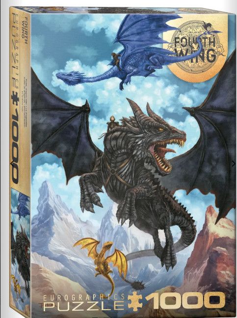VIOLET DRAGON RIDER 1000 PC FOURTH WING