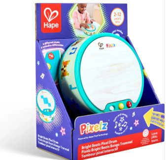 BRIGHT BEATS PIXEL BONGO DRUM