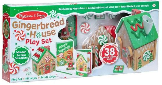 GINGERBREAD HOUSE PLAYSET