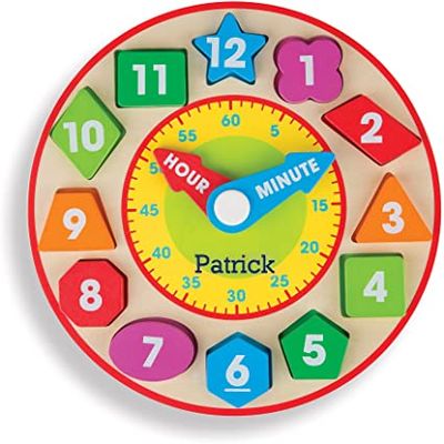 SHAPE SORTING CLOCK