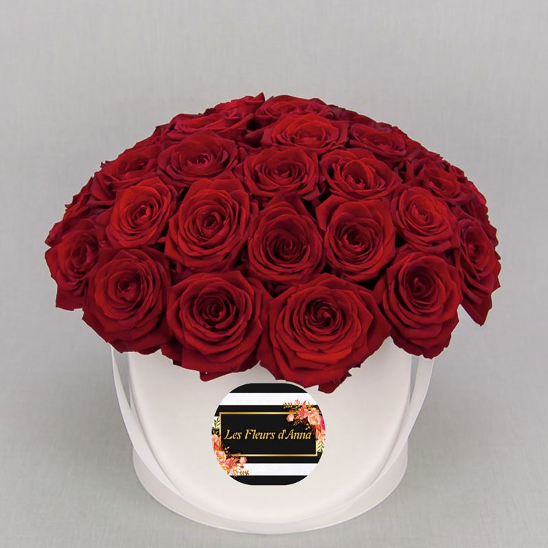 Boîte de Roses Rouge SV