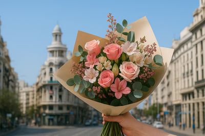 Flores desde España para Argentina 🌸 Entrega segura y dedicada
