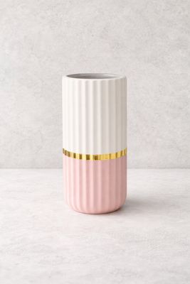Rose Gold Ceramic Vase